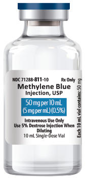Methylene Blue Injection, USP 50 mg per 10 mL
